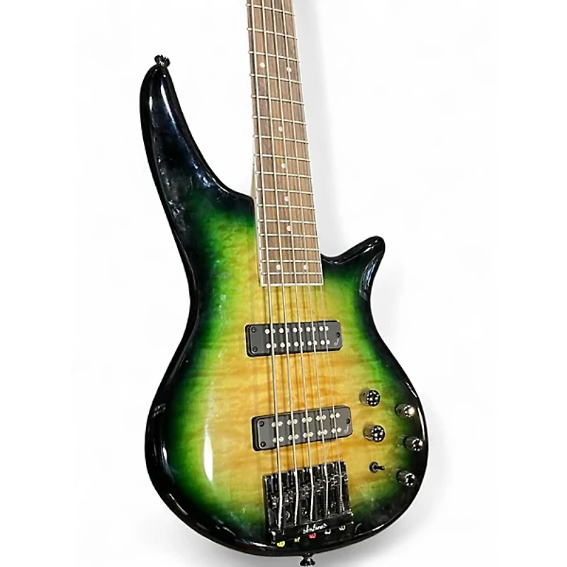 Used Jackson JS Series Spectra Bass JS3QV ALIEN BURST Electric Bass Guitar