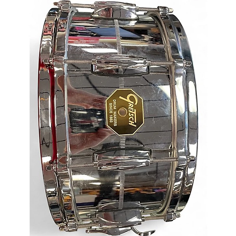Used Gretsch Drums 6.5X14 G4164 Chrome Drum