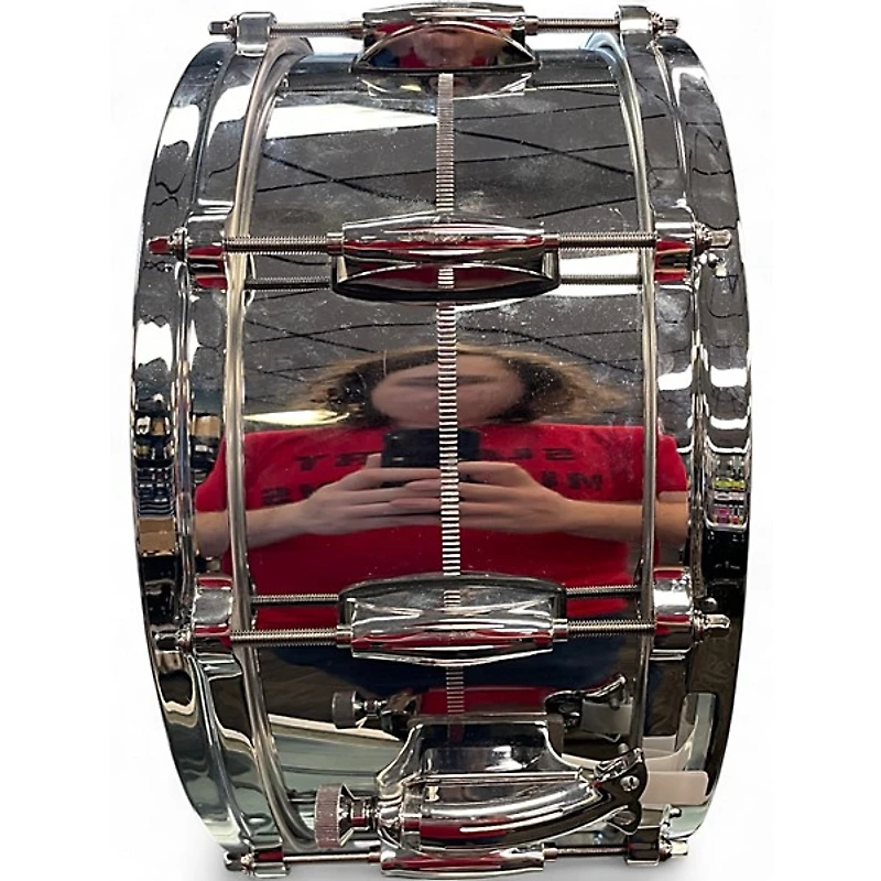 Used Gretsch Drums 6.5X14 G4164 Chrome Drum