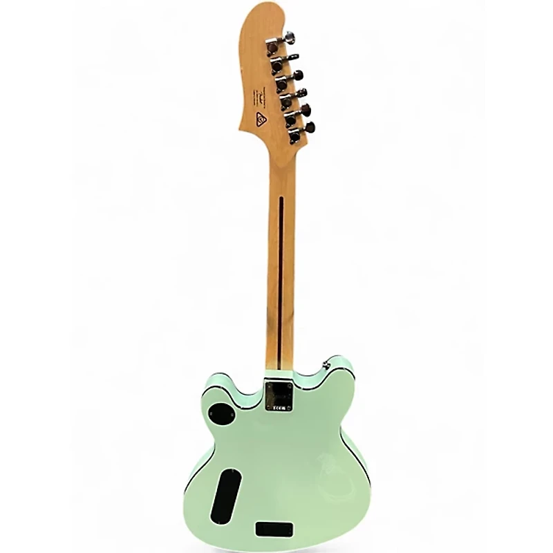 Used Squier Contemporary Active Starcaster Surf Pearl Hollow Body Electric Guitar