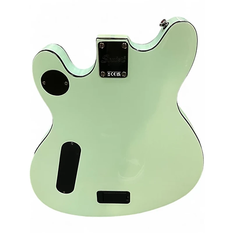 Used Squier Contemporary Active Starcaster Surf Pearl Hollow Body Electric Guitar