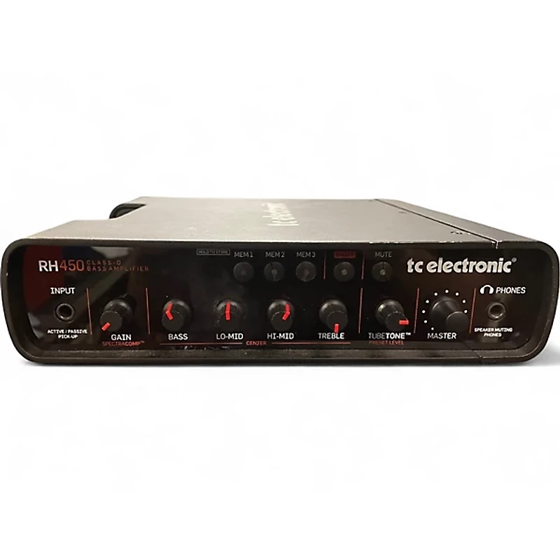 Used TC Electronic RH450 450W Bass Amp Head