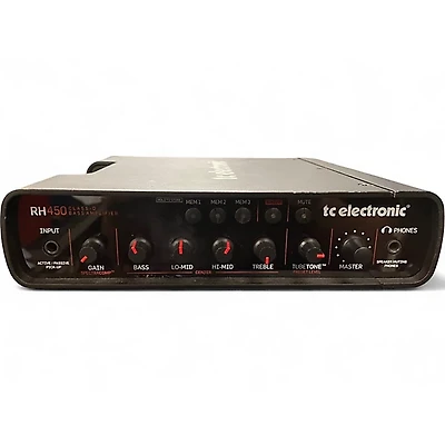 Used TC Electronic RH450 450W Bass Amp Head