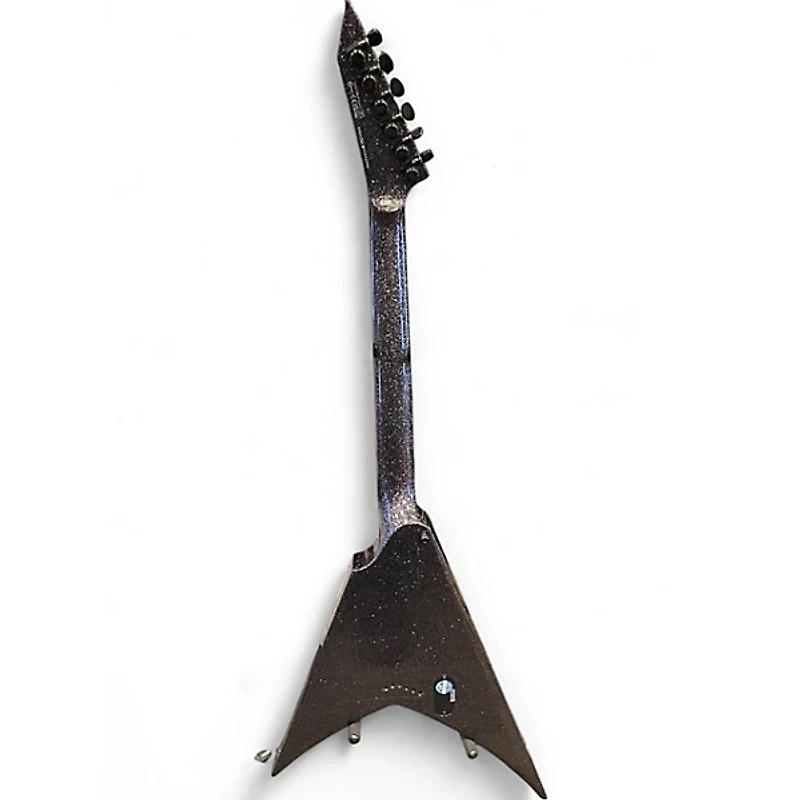 Used ESP LTD KHV BLACK SPARKLE Solid Body Electric Guitar