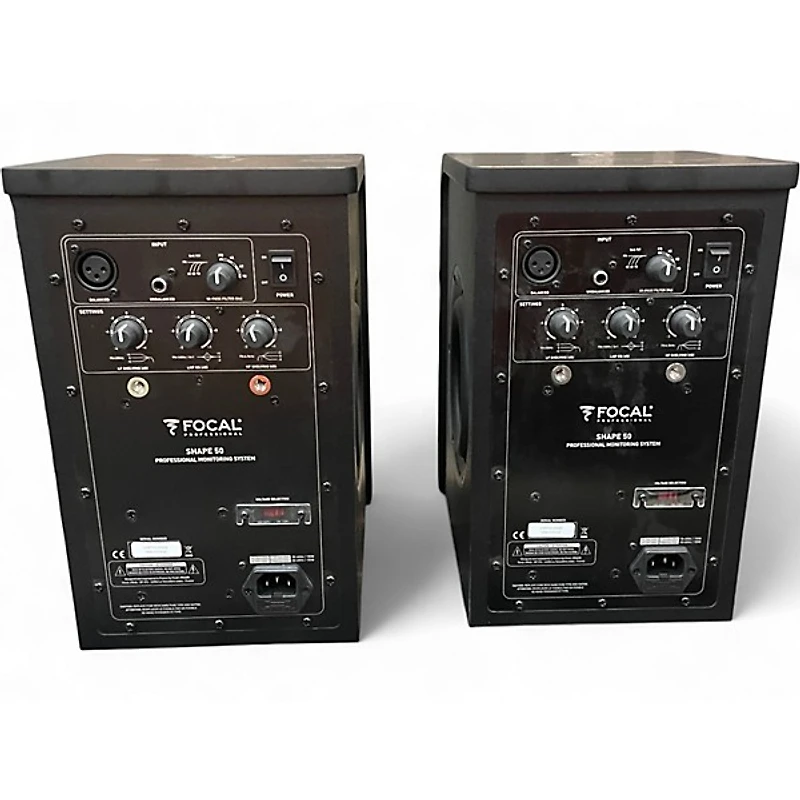 Used Focal Shape 50 Pair Powered Monitor