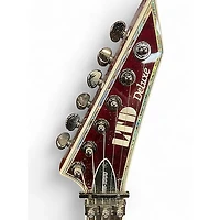 Used ESP LTD MH1000 Deluxe Red Solid Body Electric Guitar