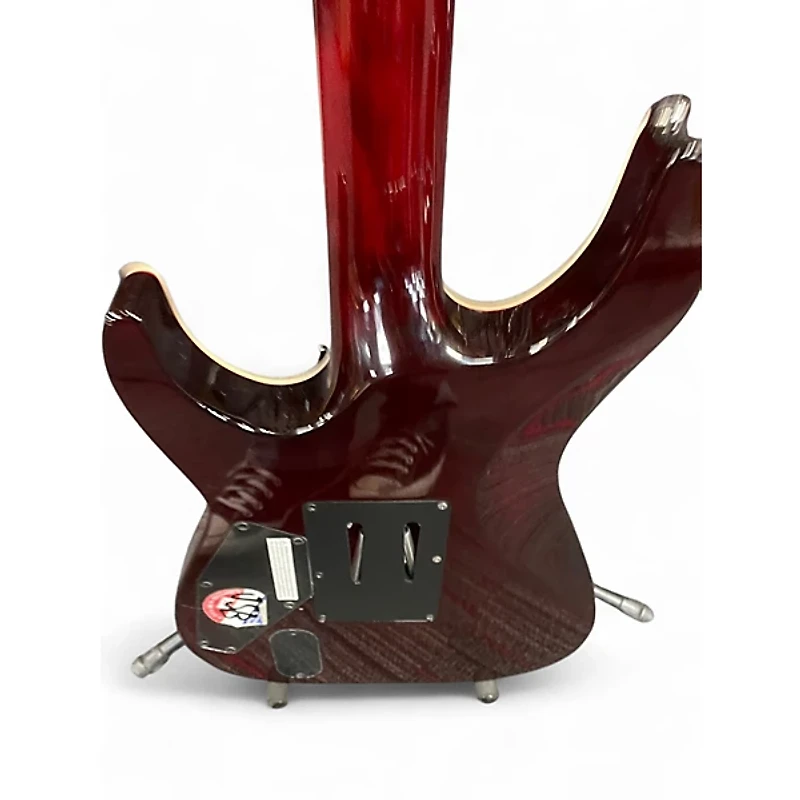 Used ESP LTD MH1000 Deluxe Red Solid Body Electric Guitar