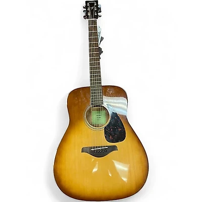 Used Yamaha FG800 2 Color Sunburst Acoustic Guitar