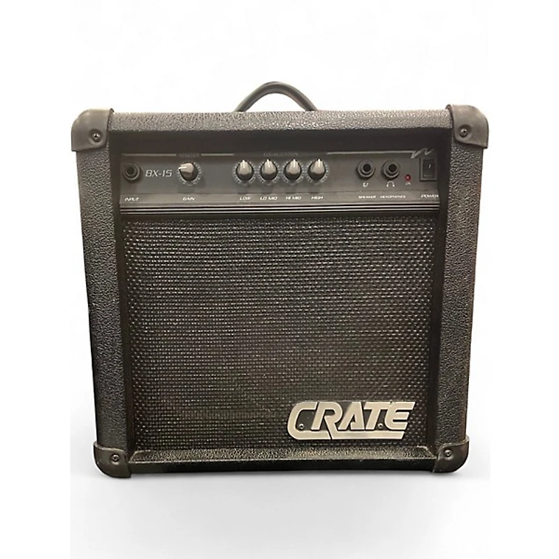 Used Crate BX15 1X8 15W Bass Combo Amp
