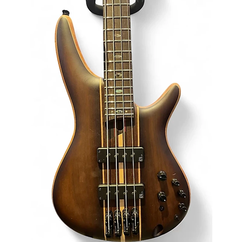Used Ibanez SR1350B Mocha Burst Electric Bass Guitar