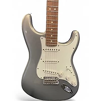 Used Fender Player Stratocaster Silver Solid Body Electric Guitar