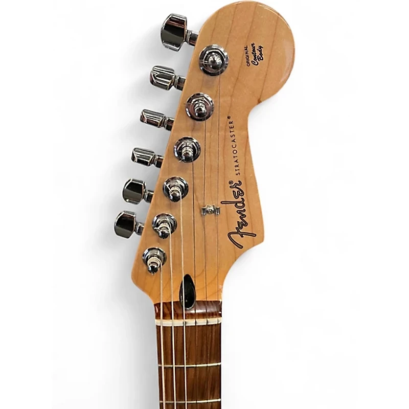 Used Fender Player Stratocaster Silver Solid Body Electric Guitar