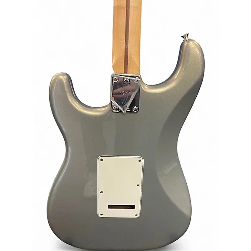 Used Fender Player Stratocaster Silver Solid Body Electric Guitar
