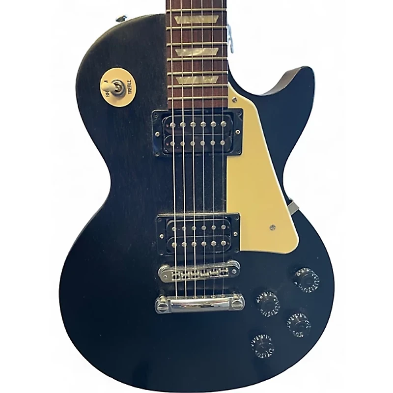 Used Gibson Les Paul Studio Black Solid Body Electric Guitar