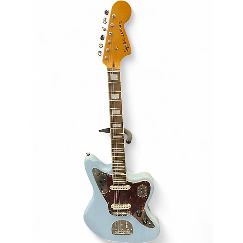 Used Squier CLASSIC VIBE 70'S JAGUAR Daphne Blue Solid Body Electric Guitar