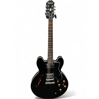 Used Epiphone Dot Studio Black Hollow Body Electric Guitar