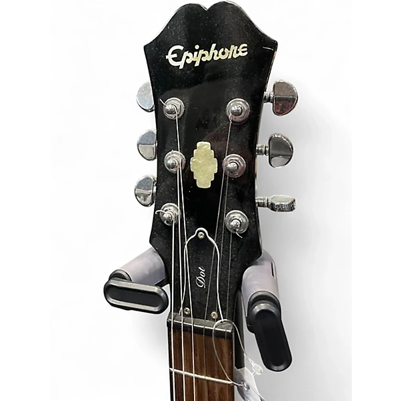 Used Epiphone Dot Studio Black Hollow Body Electric Guitar