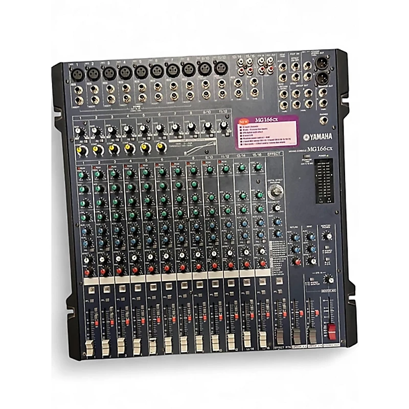 Used Yamaha MG166CX Unpowered Mixer