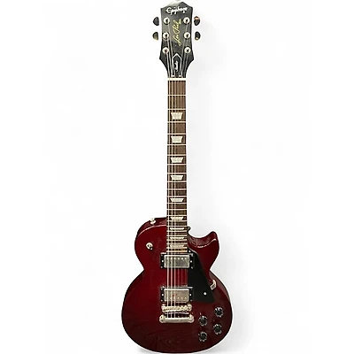 Used Epiphone Les Paul Studio Wine Red Solid Body Electric Guitar