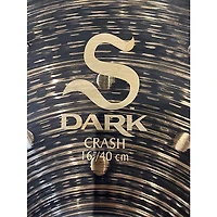 Used Zildjian 16in S DARK Cymbal