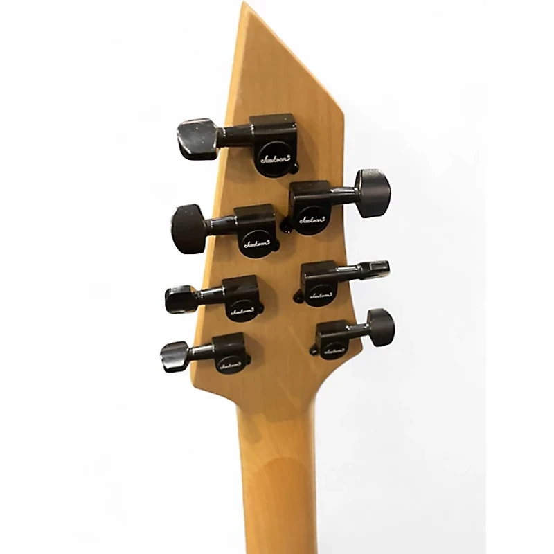 Used Jackson JS22-7 KING V Black Solid Body Electric Guitar