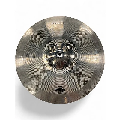 Used Wuhan Cymbals & Gongs 16in Thin Crash Cymbal