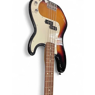 Used Fender Player Precision Bass 2 Color Sunburst Electric Bass Guitar