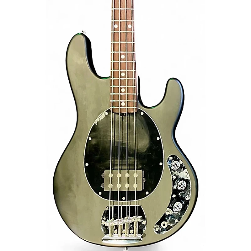 Used Sterling by Music Man SUB Stingray Ray4 Satin Black Electric Bass Guitar