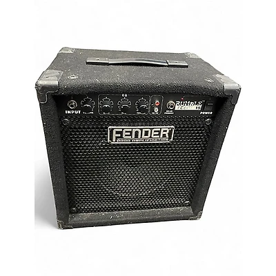 Used Fender Rumble 15 15W 1X8 Bass Combo Amp