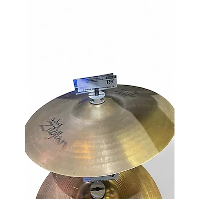 Used Zildjian 13in A Custom Mastersound Hi Hat Top Cymbal