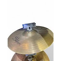 Used Zildjian 13in A Custom Mastersound Hi Hat Top Cymbal