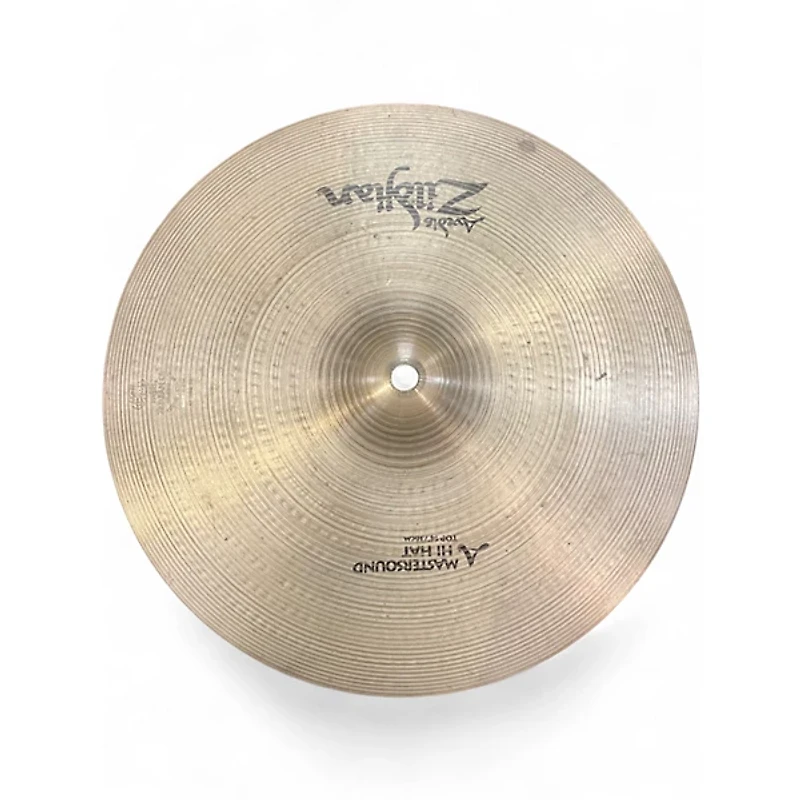 Used Zildjian 14in A Mastersound Hi Hat Pair Cymbal