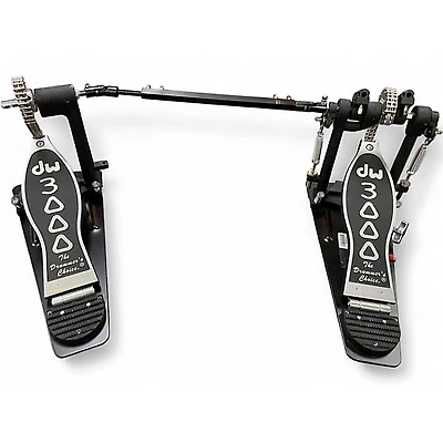 Used DW 3000 Series Double Double Bass Drum Pedal