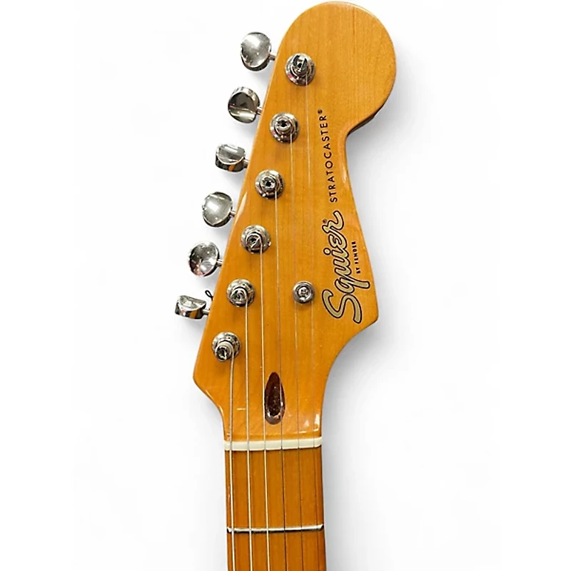 Used Squier Classic Vibe 1950S Stratocaster 2 Tone Sunburst Solid Body Electric Guitar