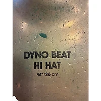 Used Zildjian 14in Z Custom Dyno Beat Hi Hat Cymbal