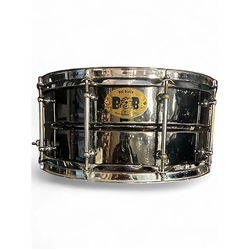 Used Pork Pie 14X6.5 Big Black Black Chrome Drum
