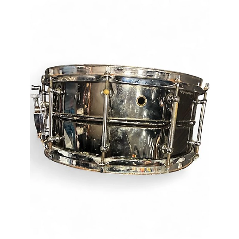 Used Pork Pie 14X6.5 Big Black Black Chrome Drum