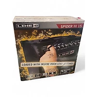 Used Line 6 Spider III 15 1X8 15W Guitar Combo Amp