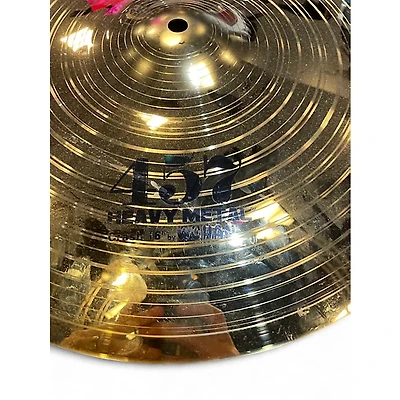 Used Wuhan Cymbals & Gongs 16in 457 heavy metal crash Cymbal