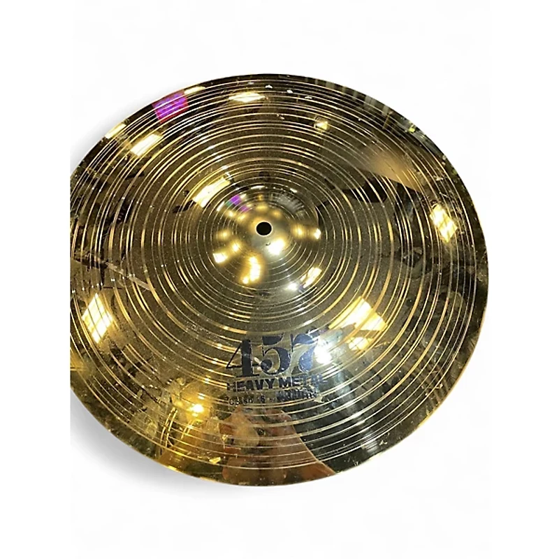 Used Wuhan Cymbals & Gongs 16in 457 heavy metal crash Cymbal