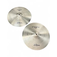 Used Zildjian 14in New Beat Hi Hat Pair Cymbal