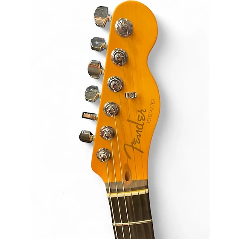 Used Fender American Ultra II Telecaster Texas Tea Solid Body Electric Guitar