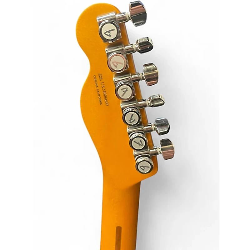 Used Fender American Ultra II Telecaster Texas Tea Solid Body Electric Guitar