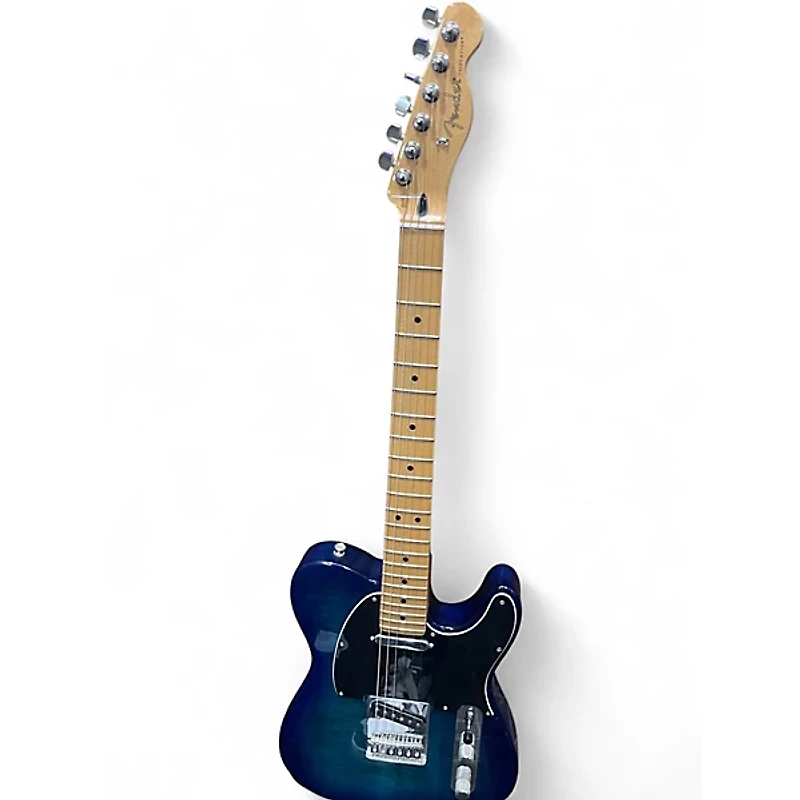 Used Fender Player Telecaster Blue Burst Solid Body Electric Guitar