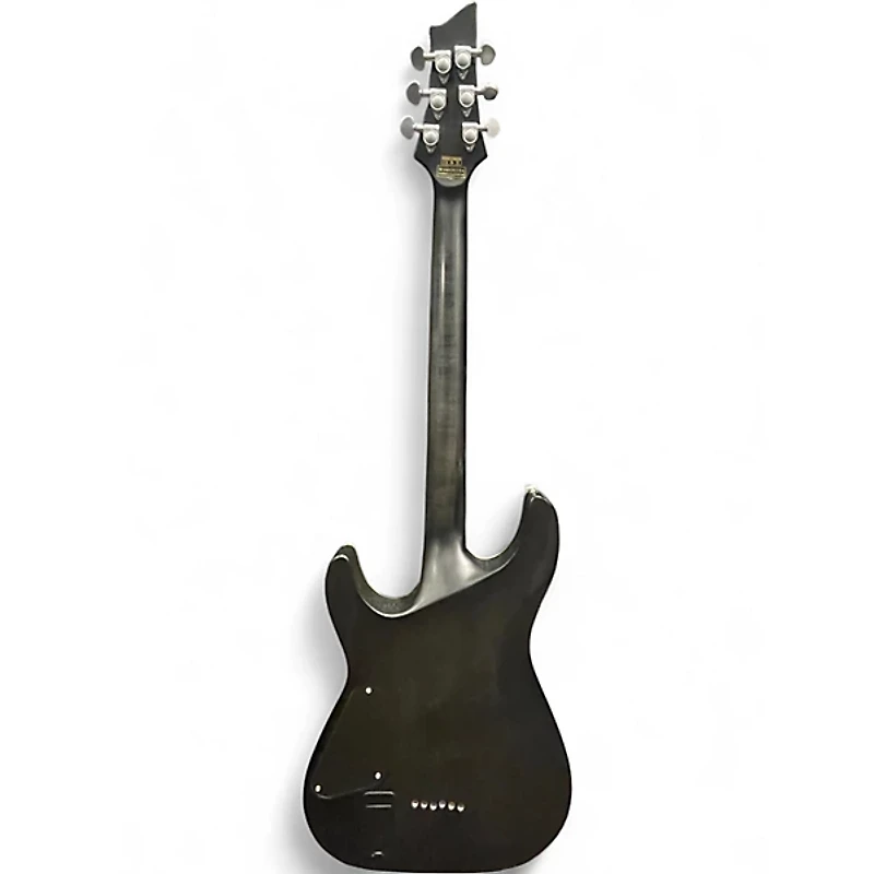 Used Schecter Guitar Research C1 Platinum Black Solid Body Electric Guitar