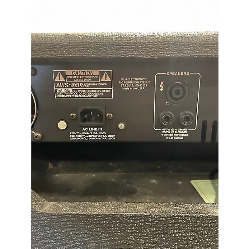 Used Ampeg SVT450H 450W Classic Bass Amp Head