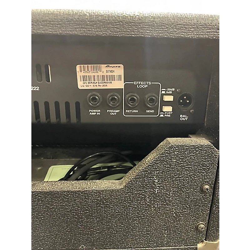 Used Ampeg SVT450H 450W Classic Bass Amp Head