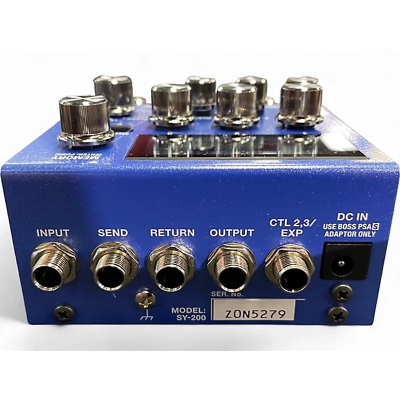 Used BOSS SY200 Guitar Synthesizer Effect Pedal