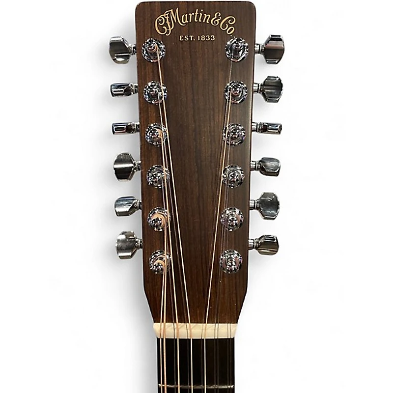 Used Martin HD12-28 Natural 12 String Acoustic Guitar