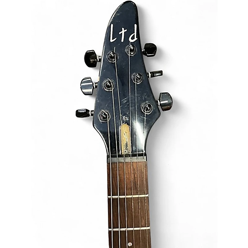 Used ESP LTD H100 Blue Solid Body Electric Guitar